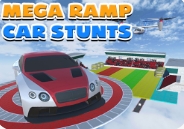 Mega Ramp Car Stunts 2 Game Screenshot